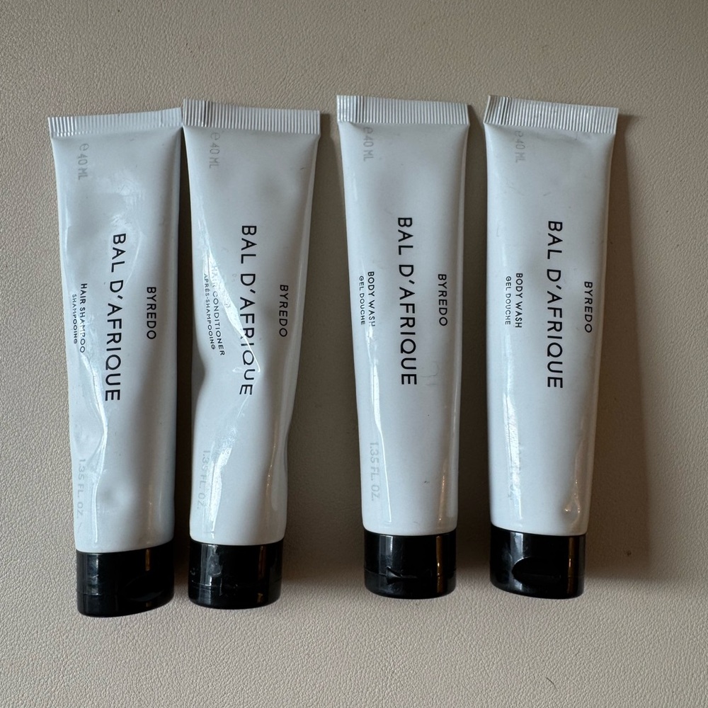 Byredo - Bal D'Afrique Body Wash, Shampoo, Conditioner (Brand New)